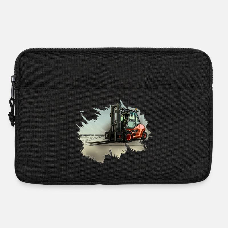 Gabelstapler - Laptoptasche 13" - Schwarz