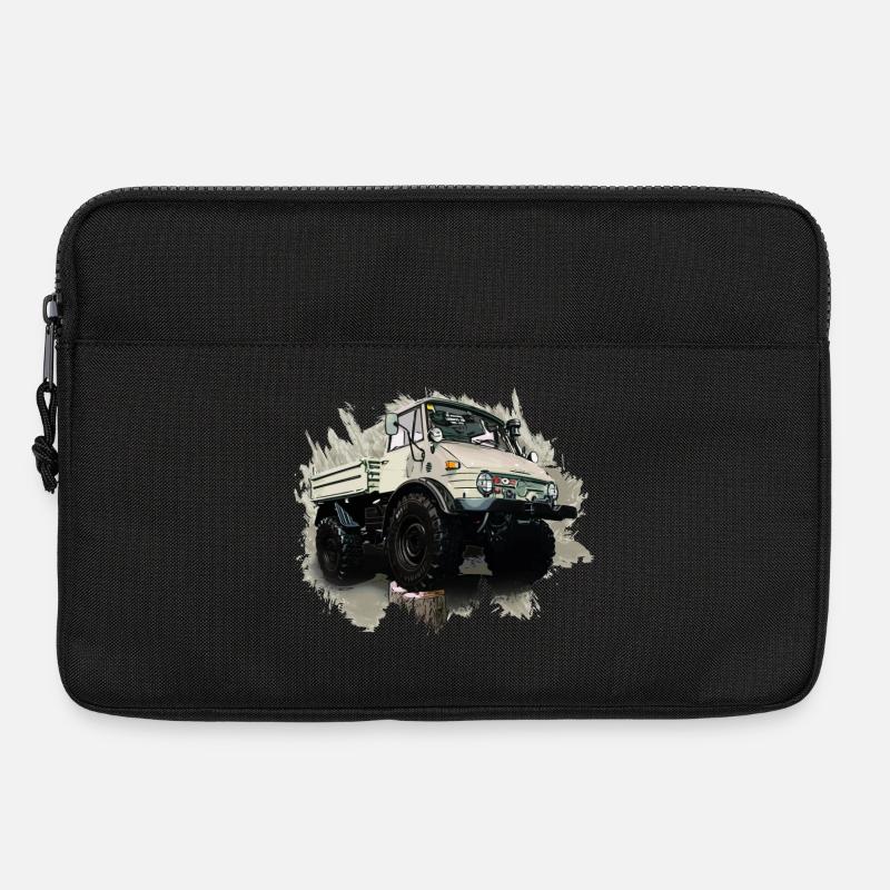Unimog Oldi - Laptoptasche 13" - Schwarz
