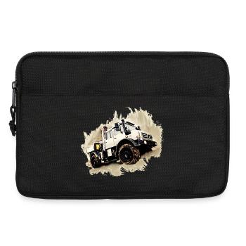 Unimog LKW - Laptoptasche 13" - Schwarz - Vorne