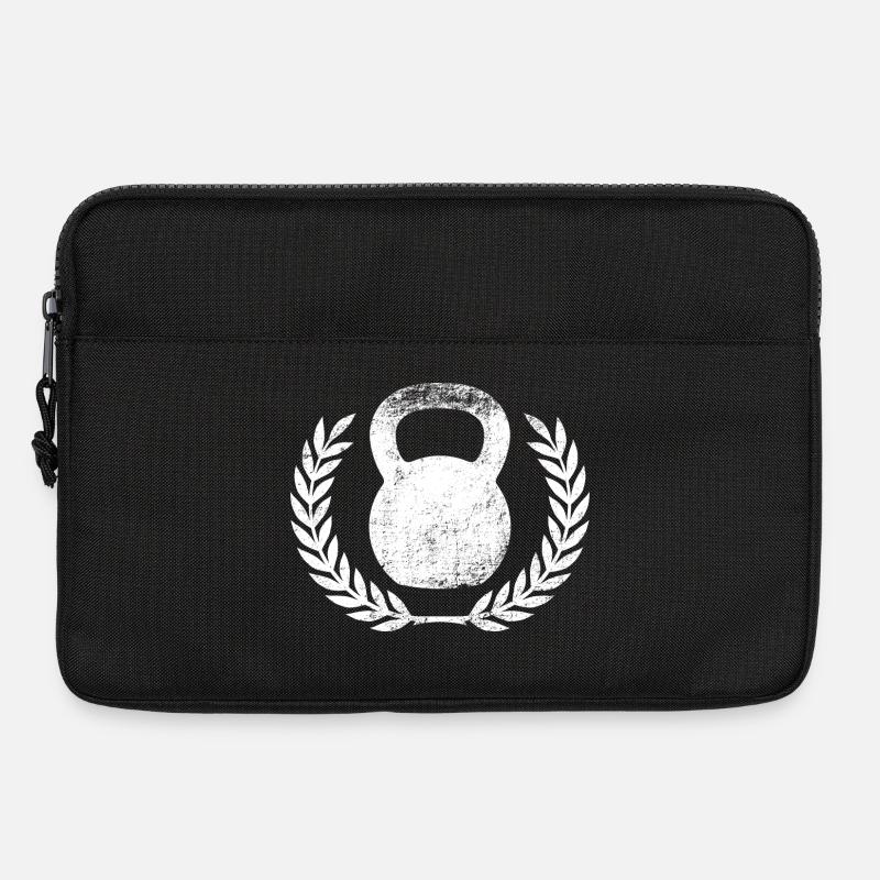 Kettlebell - Laptoptasche 13" - Schwarz