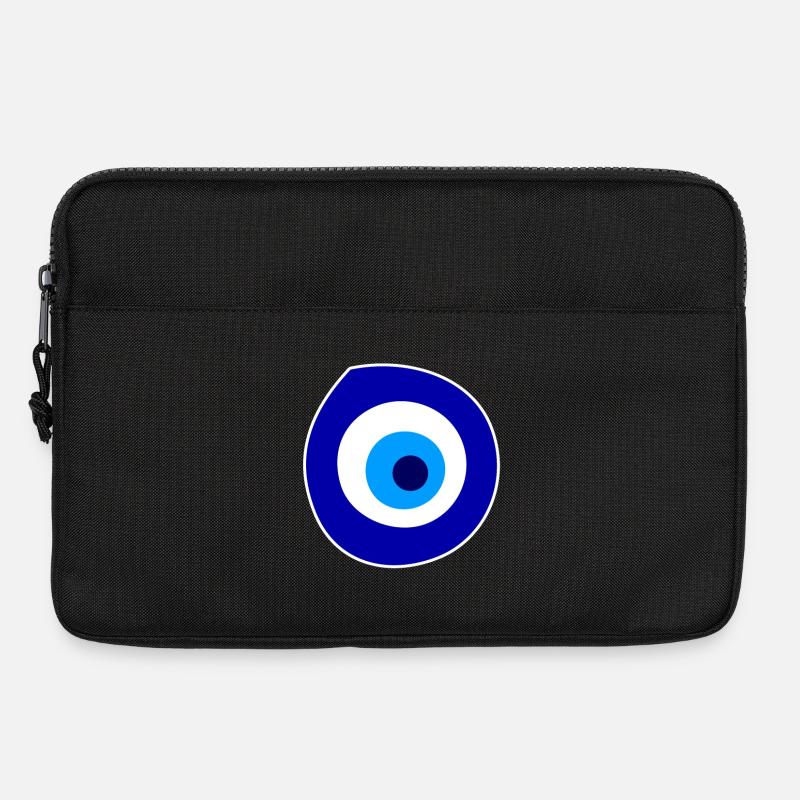 Symbol des bösen Blicks - Laptoptasche 13" - Schwarz