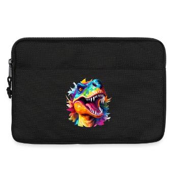 Tyrannosaurus rex Design - Laptoptasche 13" - Schwarz - Vorne