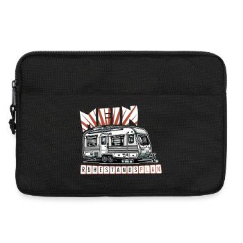 Ruhestand in Stil - Mit Wohnmobil - Laptoptasche 13" - Schwarz - Vorne