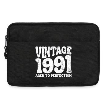 Millésime 1991 - Sacoche pour ordinateur portable 13 pouces - noir - Devant