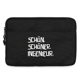 Schön Schöner Ingenieur - Laptoptasche 13" - Schwarz - Vorne