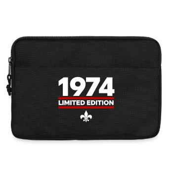 Limited Edition 1974 - Laptop bag 13" - black - Front