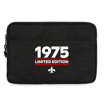 Édition limitée de 1975 - Sacoche pour ordinateur portable 13 pouces - noir - Devant