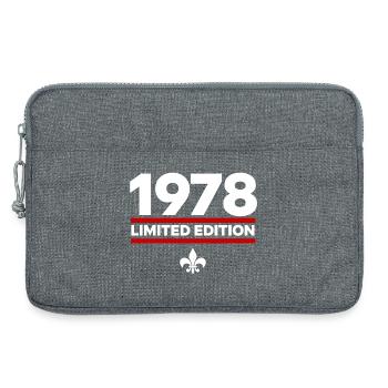 Édition limitée de 1978 - Sacoche pour ordinateur portable 13 pouces - gris chiné - Devant