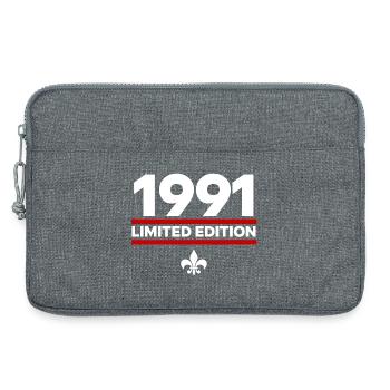 1991 Limited Edition - Laptoptasche 13" - Grau meliert - Vorne