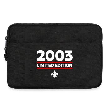 2003 Limited Edition - Laptoptasche 13" - Schwarz - Vorne
