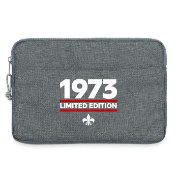 1973 Limited Edition - Laptop bag 13" - heather grey - Front