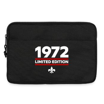 Édition limitée de 1972 - Sacoche pour ordinateur portable 13 pouces - noir - Devant
