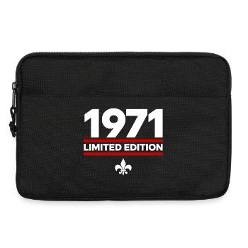Édition limitée de 1971 - Sacoche pour ordinateur portable 13 pouces - noir - Devant