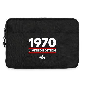 Édition limitée de 1970 - Sacoche pour ordinateur portable 13 pouces - noir - Devant