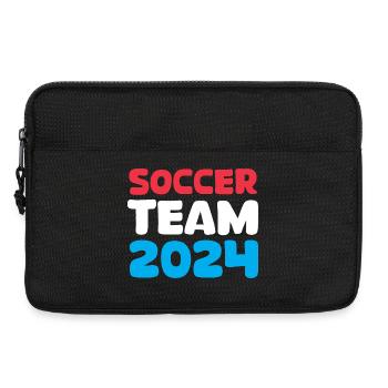 Icône d’icône de fan de football de l’équipe de football des Pays-Bas 2024 - Sacoche pour ordinateur portable 13 pouces - noir - Devant