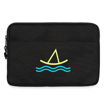 Voile - Voilier - Sacoche pour ordinateur portable 13 pouces - noir - Devant