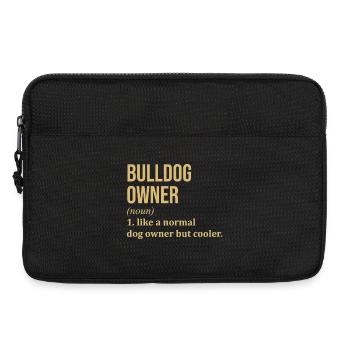 Bulldogge - Laptoptasche 13" - Schwarz - Vorne