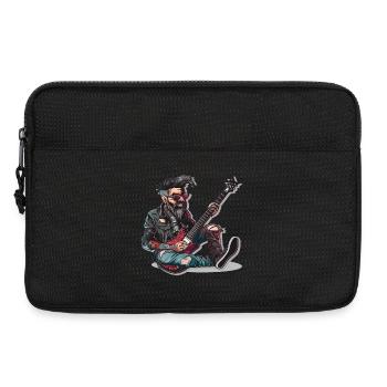 Rock - Rock and Roll - Laptop bag 13" - black - Front