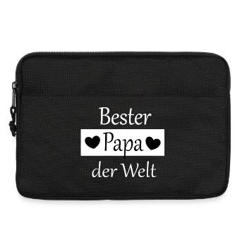 Father's Day 2026 Gift Dad Dad Best Dad Ever - Laptop bag 13" - black - Front
