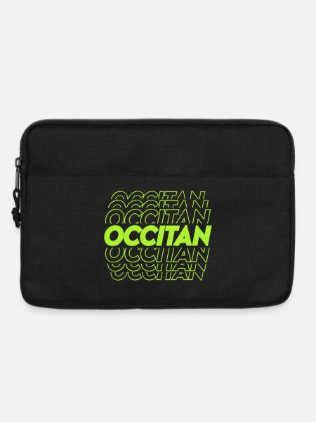OKZITANISCH - Laptoptasche 13" - Schwarz