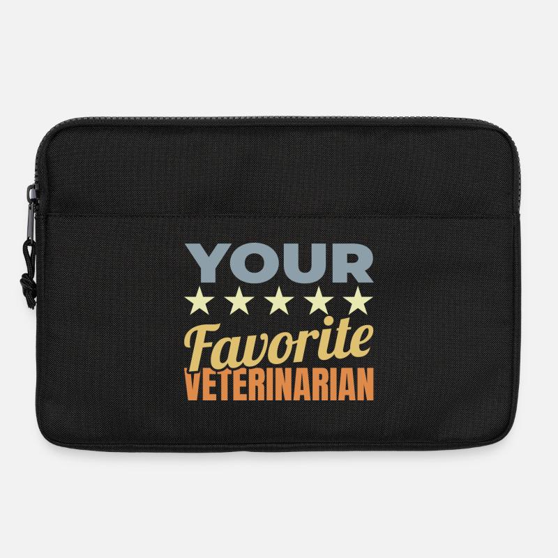 Ihr bevorzugter Tierarzt - Laptoptasche 13" - Schwarz
