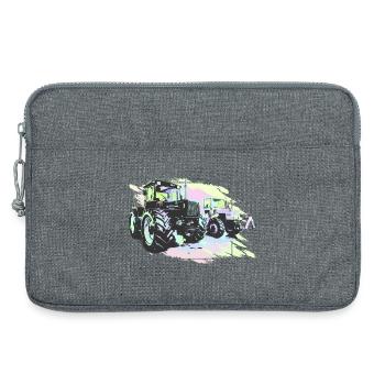 Klassische MB-trac Traktoren - Laptoptasche 13" - Grau meliert - Vorne