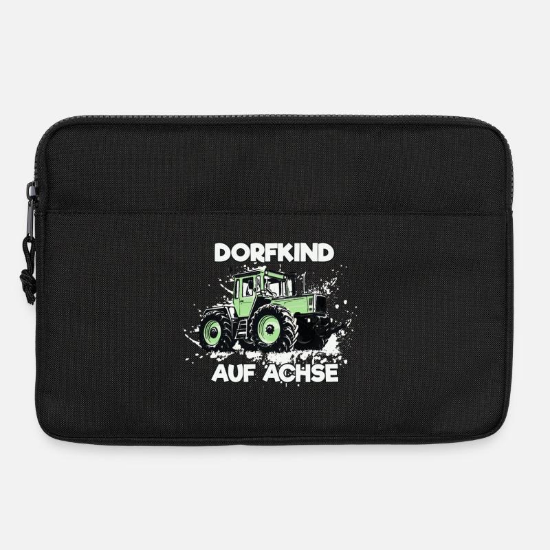 Dorfkind auf Achse MB trac - Laptoptasche 13" - Schwarz
