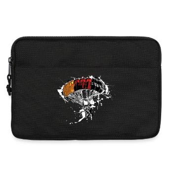 Fallschirmspringer - Laptoptasche 13" - Schwarz - Vorne