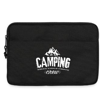 Camping | CampingLifeVan | AdventureCampingTrip - Laptop bag 13" - black - Front