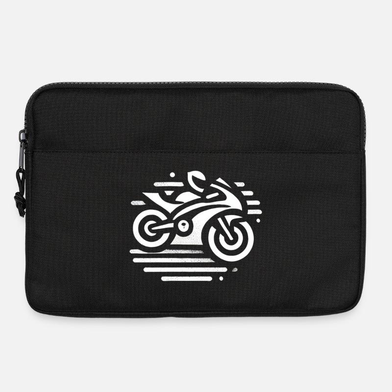 motorcycle - Sacoche pour ordinateur portable 13 pouces - noir