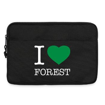 J’ADORE LA FORÊT - Sacoche pour ordinateur portable 13 pouces - noir - Devant