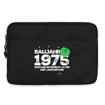 Baujahr 1975 - Laptoptasche 13" - Schwarz - Vorne