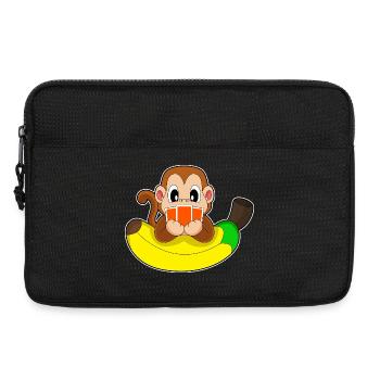 Affe Poker Pokerkarten - Laptoptasche 13" - Schwarz - Vorne
