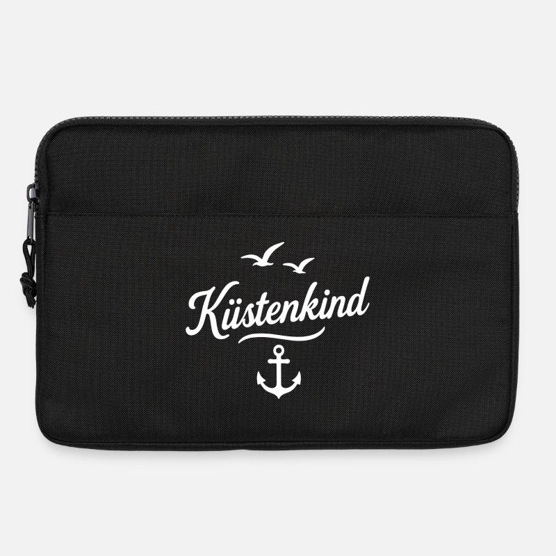 Küstenkind - Laptoptasche 13" - Schwarz