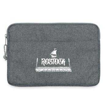 Rostock pour toujours - Sacoche pour ordinateur portable 13 pouces - gris chiné - Devant