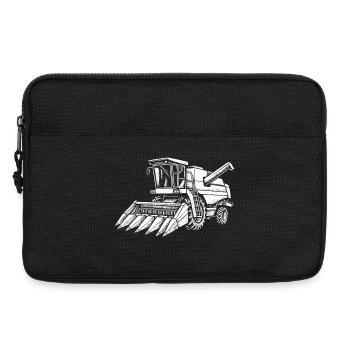 Récolteuse de maïs - Sacoche pour ordinateur portable 13 pouces - noir - Devant