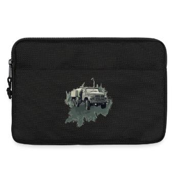 ZIL 131 – Ikone der Straße - Laptoptasche 13" - Schwarz - Vorne