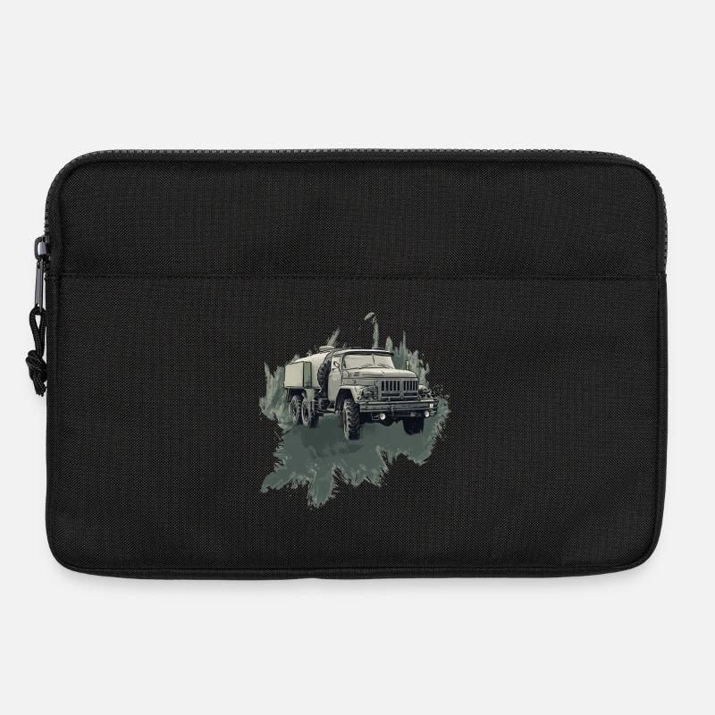 ZIL 131 – Ikone der Straße - Laptoptasche 13" - Schwarz