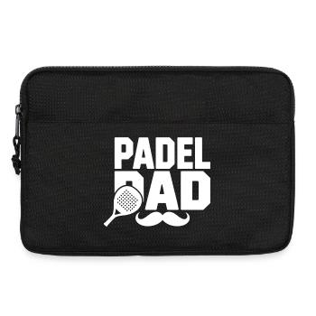 Padel Dad - Sacoche pour ordinateur portable 13 pouces - noir - Devant
