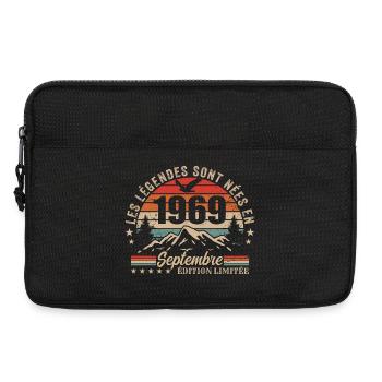 legendary since September 1969 | September 1969 - Laptop bag 13" - black - Front