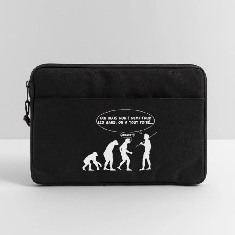 Evolution error (white) Laptop bag 13"