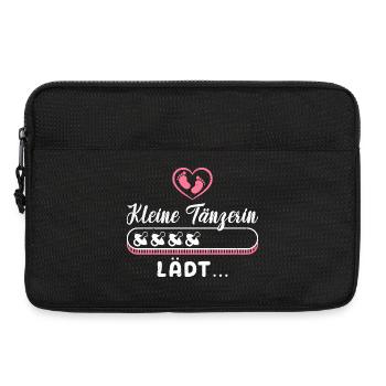 Soon Mom LITTLE DANCER INVITES Expectant Mother - Laptop bag 13" - black - Front