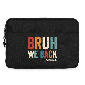Bruder, wir sind zurück, 3. Klasse, erster Schulta - Laptoptasche 13" - Schwarz - Vorne