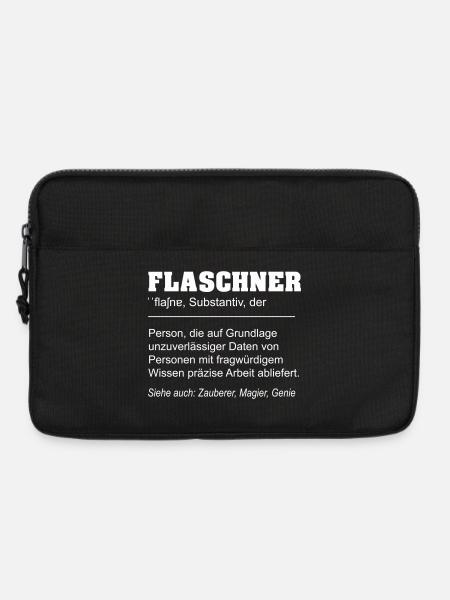 Flaschner lustige Definition - Laptoptasche 13" - Schwarz