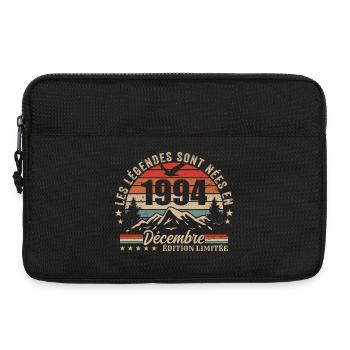 Retro December 1994 - 31 Year Gift - Laptop bag 13" - black - Front