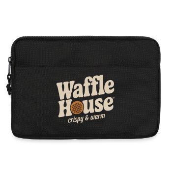 Waffle House – Crispy & Warm - Laptop bag 13" - black - Front