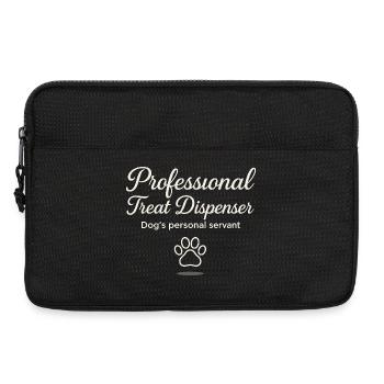 Serviteur professionnel pour chiens distributeur de friandises - Sacoche pour ordinateur portable 13 pouces - noir - Devant