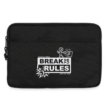 Break your silly rules - frameless edition - Laptoptasche 13" - Schwarz - Vorne
