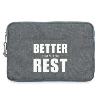 Better Than The Rest - Clever Aha-Effect - Laptop bag 13" - heather grey - Front