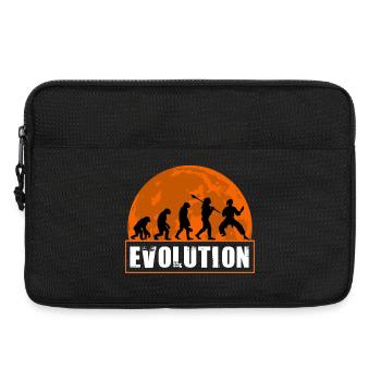 Evolution of Man Karate Martial Arts Dojo Coach - Laptop bag 13" - black - Front